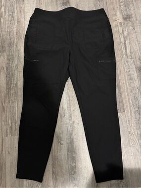 Athletic Works Black Slim Cargo Pants